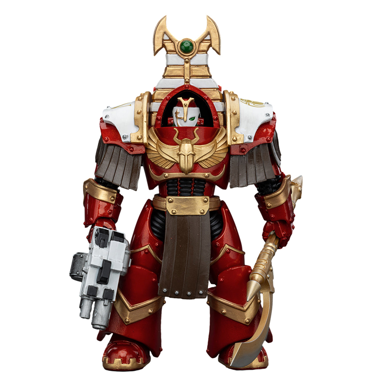 JOYTOY Sekhmet Terminator Cabal JT8605 Sekhmet with Combi-Melta and Achea Force Weapon 1/18 Scale Action Figure