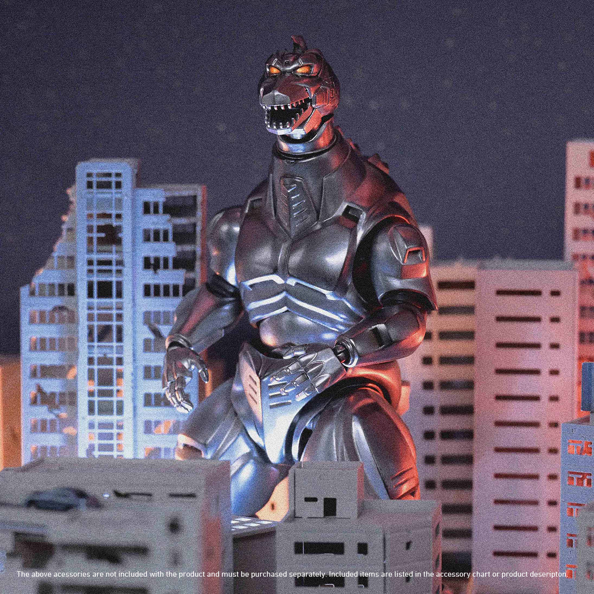 HIYA Godzilla vs. Mechagodzila (1993) Super Articulated Mechagodzilla Exquisite Basic Series Action Figure