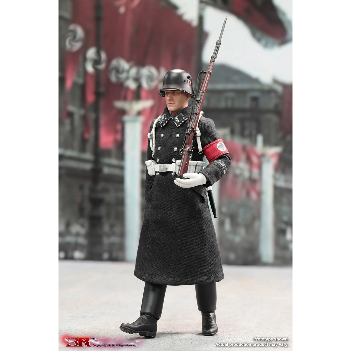 DID Little Empire Series Vol.7 German SS Ceremonial Guard - Aaron White 1/12 Scale Action Figure