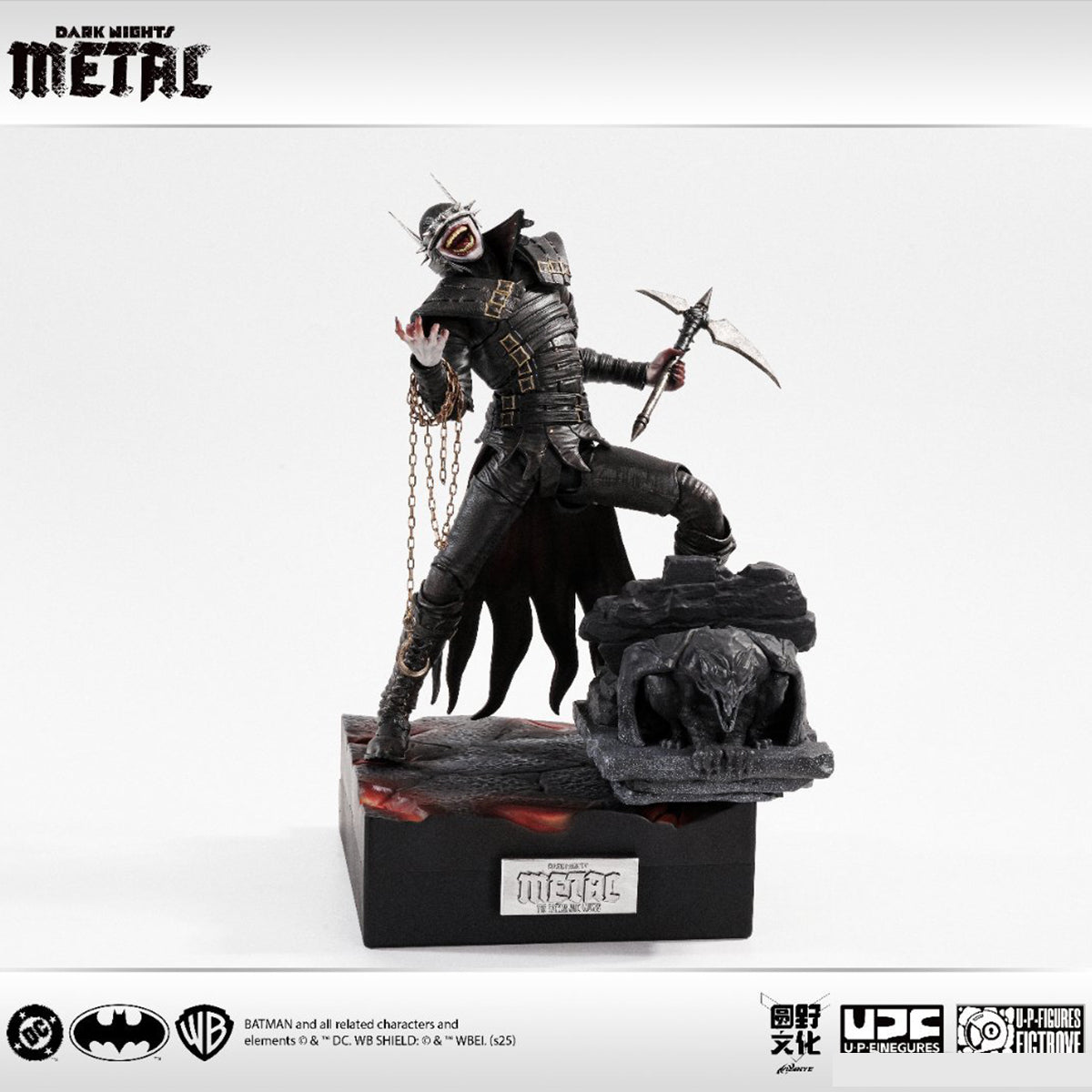 Round Field × U-P-Finegures Dark Nights: Metal - The Batman Who Laughs 1/12 Scale Action Figure