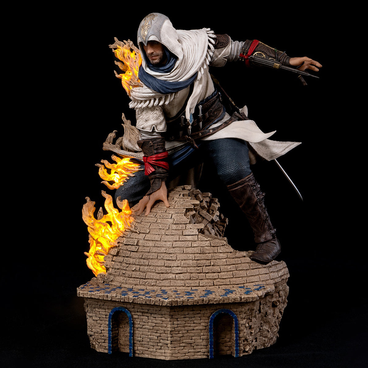 PureArts Assassin’s Creed Animus Basim Game Character Art Statue