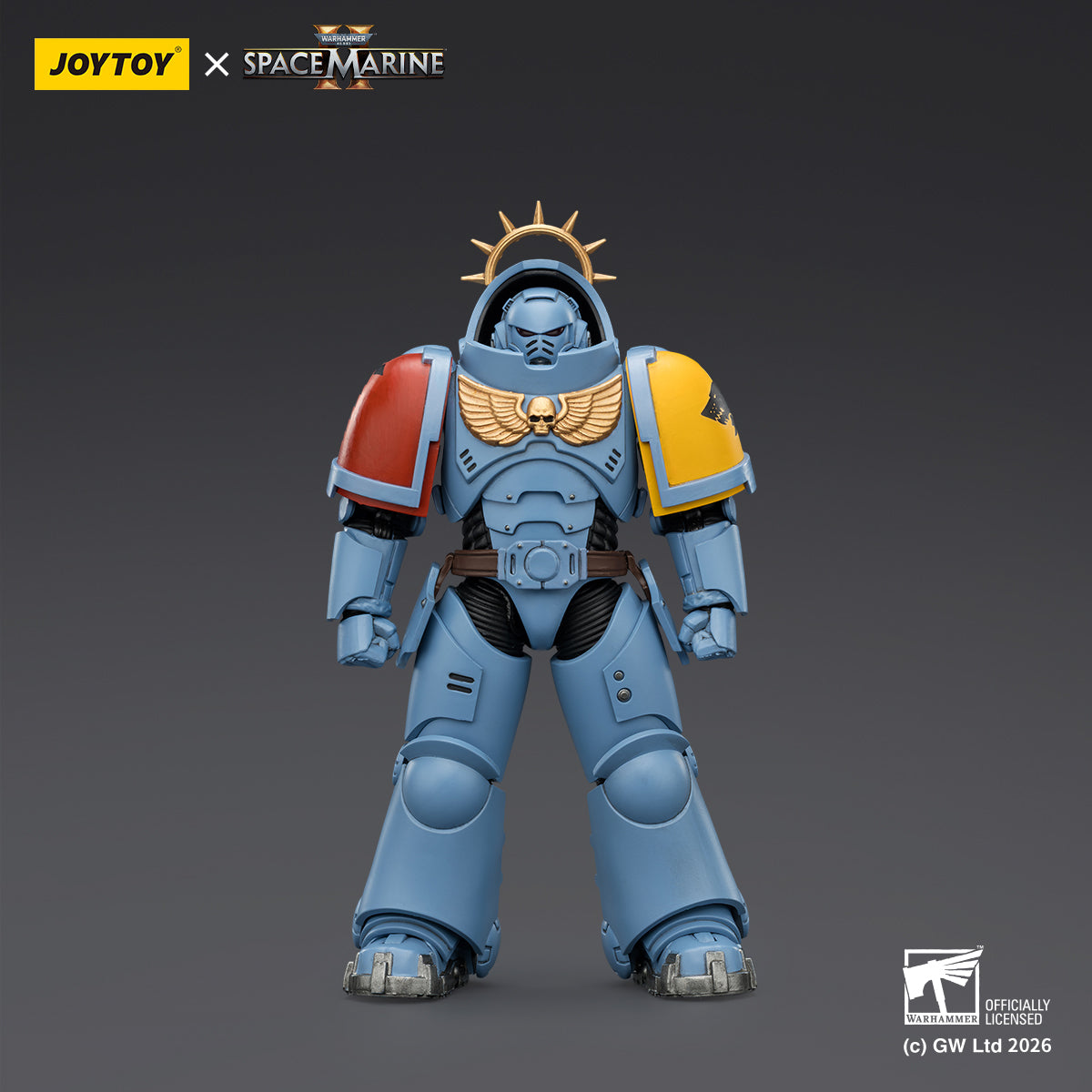 JOYTOY Warhammer 40,000: Space Marine 2 Heavy Intercessor with Heavy Bolt Rifle and Bolt Pistol (Game Edition) 1/18 Scale Action Figure