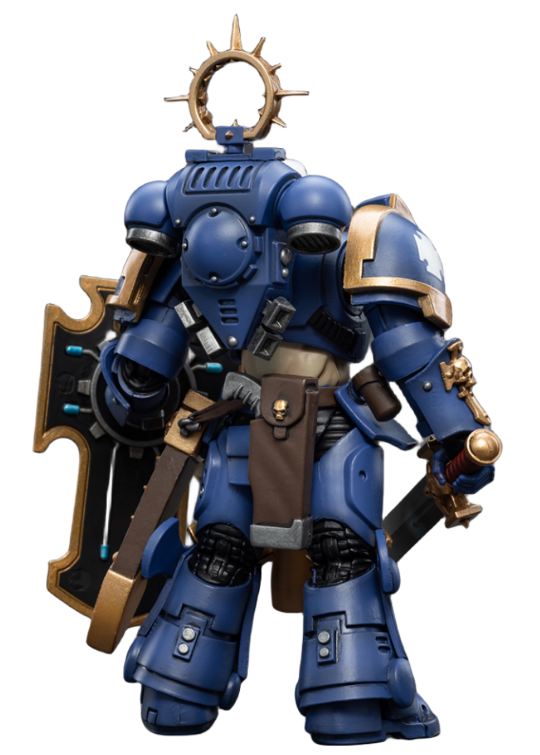Figurine de collection JoyToy 40K : Ultramarine Bladeguard Veteran 03, échelle 1:18, JT2344 (Veteran 03)