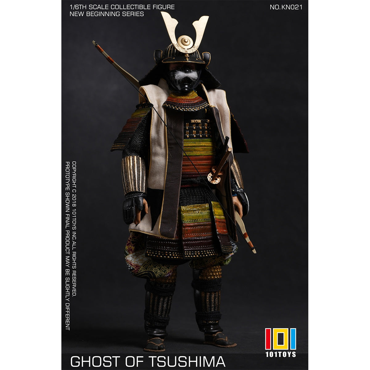 101TOYS KN023 GHOST OF TSUSHIMA Samurai 1/6 Scale New Beginner Series Action Figure