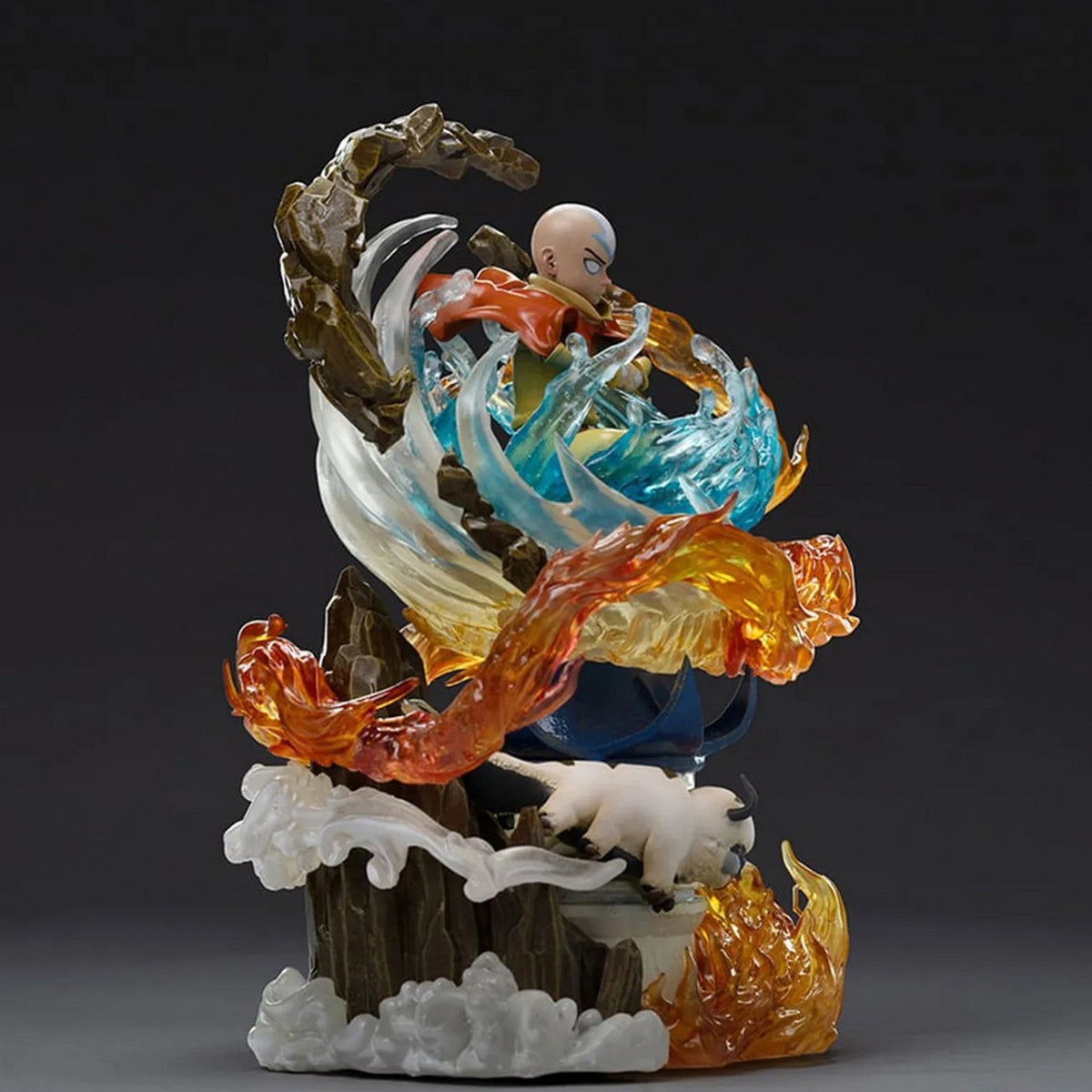 Iron Studios The Legend of Aang Art Animation Movie Statue