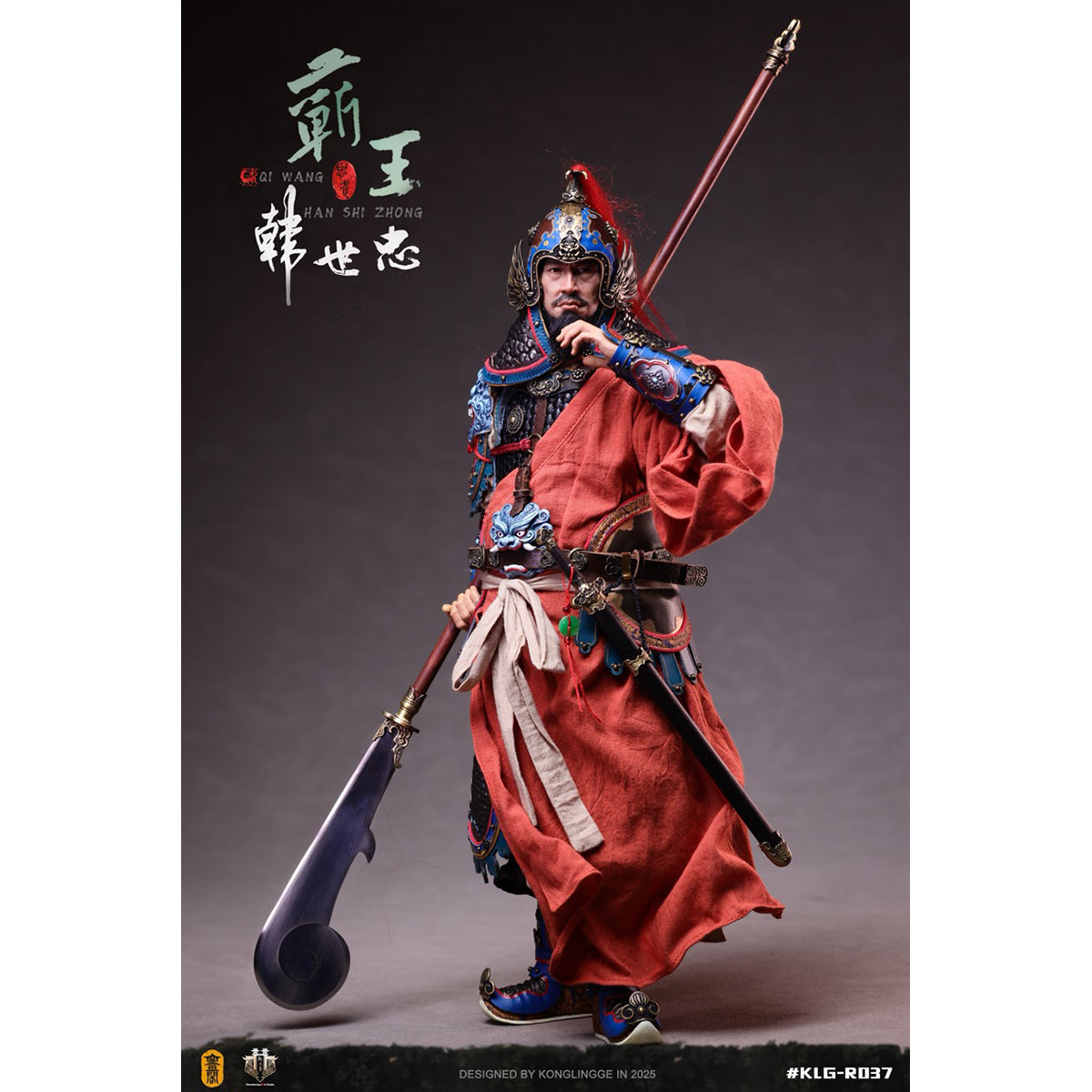 KONGLINGGE Zhongwu Han Shizhong KLG-R037 1/6 Scale Action Figure