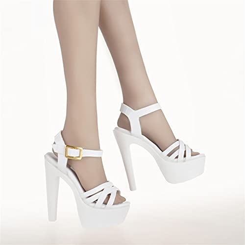 Chaussures, baskets, bottes et talons hauts pour figurine féminine de 30 cm Phicen/TBLeague ACC028 (échelle 1/6)