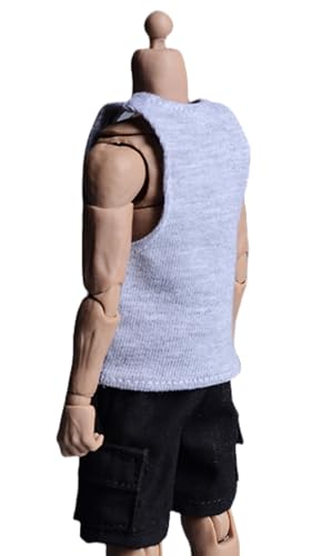 Figura a escala 1/12 Ropa para muñeca: Chaleco Accesorio coleccionable