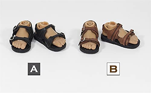 Chaussures, baskets, bottes et chaussures en cuir pour figurine masculine Phicen/TBLeague 12 pouces (échelle 1/6) ACC005