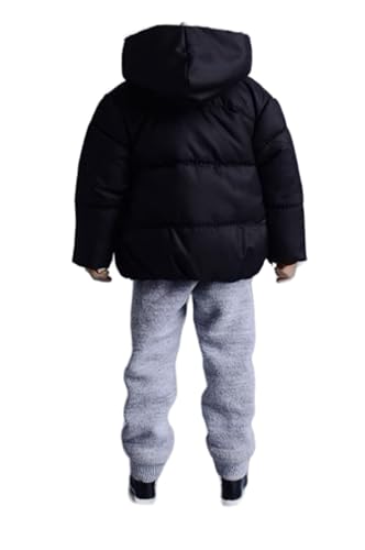 Ropa para muñecas a escala 1/12: prenda de plumón, accesorio coleccionable