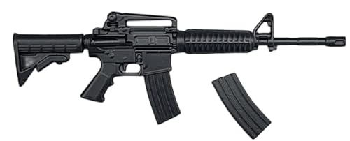 Accesorio para figura de acción a escala 1/12: Modelo de ametralladora