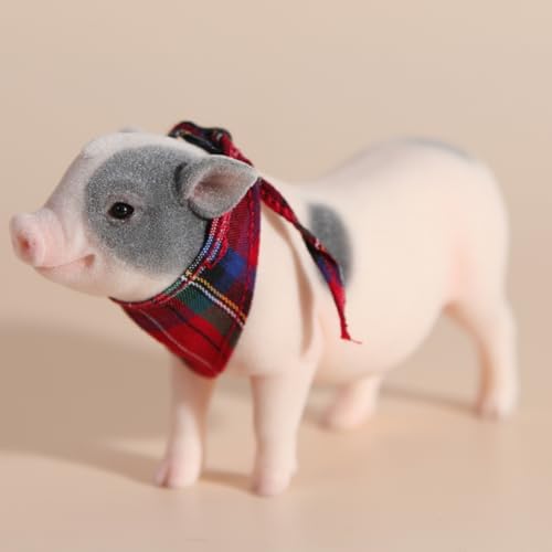 Figura de cerdo JXK: El cerdito, figura de animal en miniatura a escala 1:6