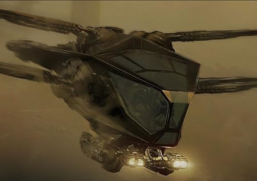 Kits de modelos de plástico Meng: Ornitóptero Harkonnen, figuras coleccionables con separación de color sin pegamento