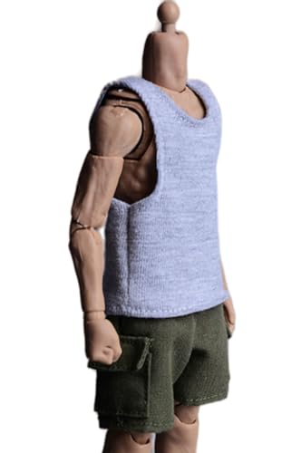 Figura a escala 1/12 Ropa para muñeca: Chaleco Accesorio coleccionable