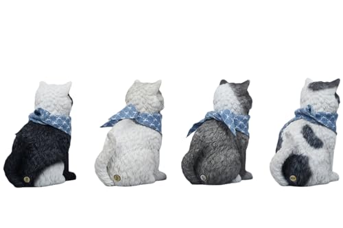 Figura de gato coleccionable JXK: Selkirk Rex, pintada a mano por expertos, realista, de resina segura, miniatura a escala 1:6.