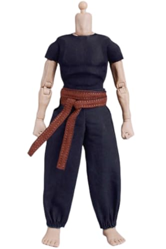 Figura a escala 1/12, ropa para muñeca: conjunto de traje de combate, accesorio coleccionable