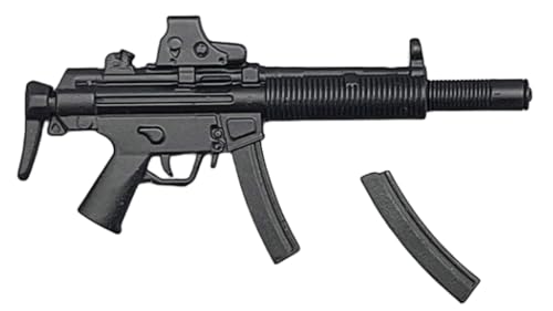 Accesorio para figura de acción a escala 1/12: Modelo de ametralladora