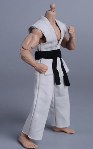 Figura de acción coleccionable de 6 pulgadas ATStory a escala 1/12. Ropa para muñeca: traje de combate y cinturón.