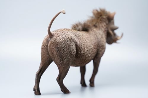 Figura de cerdo coleccionable JXK: Jabalí, pintada a mano por expertos, realista, de resina segura, miniatura a escala 1:6.