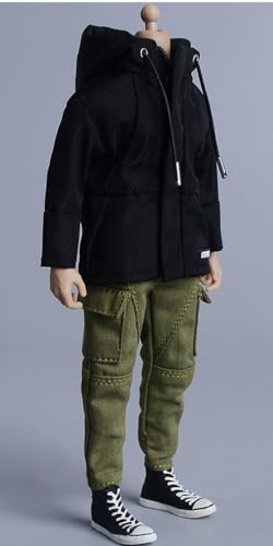 Ropa para muñecas a escala 1/12: Chaqueta de montañismo, accesorio coleccionable