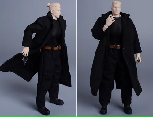 Figura de ATStory a escala 1/12, ropa de muñeca, ropa de trabajo informal, pantalones Harlan y cinturón para figura de acción coleccionable de 6 pulgadas