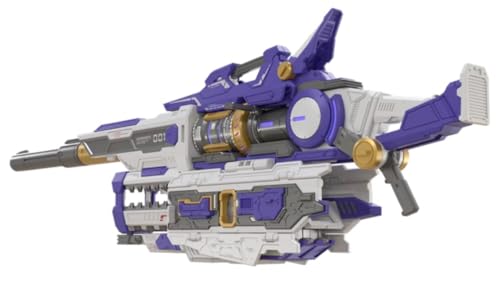 Kits de modelos de plástico QianQiuShang: Pistola electromagnética pesada RaiGun para figuras de acción coleccionables Sclae a escala 1/100