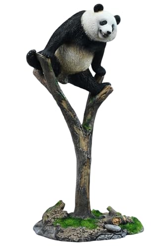 Figura de panda coleccionable JXK: Meng LAN, pintada a mano por expertos, resina realista y segura, miniatura a escala 1:6, JXK205