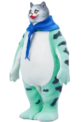 Figura de rana coleccionable JXK: Rana de peluche en bandada, pintada a mano por expertos, realista y de resina segura, miniatura OW02