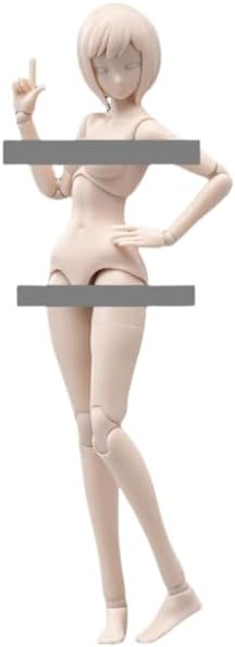 86TOYS Longshan Metal T86-ST02A Female Half-Seamless Action Figure Body - Tall and Plump Body Shape Medium Bust and Pale skin
