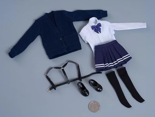 Ropa para muñecas a escala 1/6: Conjunto JK para figura de acción coleccionable de 12 pulgadas