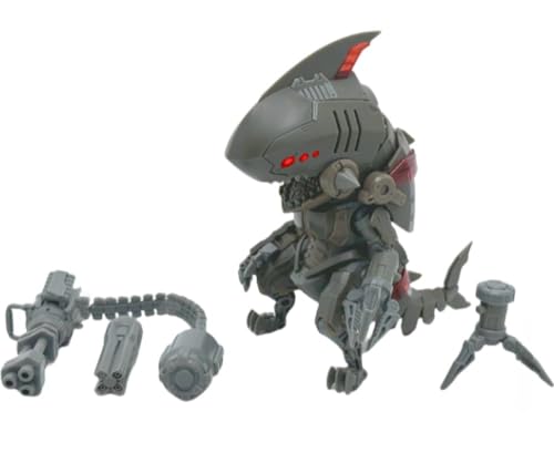 Kits de modelos de plástico ROBOBEAST: Figuras de acción coleccionables de Scanner Neko a escala 1:12