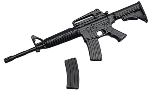 Accesorio para figura de acción a escala 1/12: Modelo de ametralladora