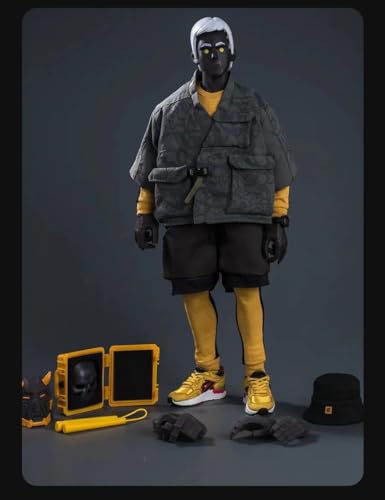 TrickyMan12 Collectible Figure Full Set: MR.Bone Year of The Dragon, 1:6 Scale Miniature Action Figurine