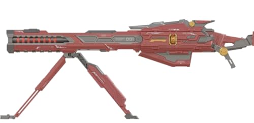 Kits de modelos de plástico QianQiuShang: Pistola electromagnética pesada RaiGun para figuras de acción coleccionables Sclae a escala 1/100