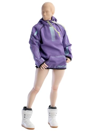 Accesorio de figura de acción a escala 1/6: modelo de botas de esquí, miniatura coleccionable