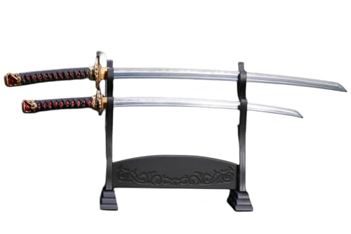 Accesorio de figura a escala 1/6: Samurái japonés Ronin, aleación fundida a presión, Katana-Wakizashi, modelo coleccionable de la serie