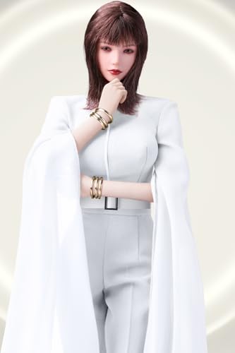 Ropa para muñeca a escala 1/6: Conjunto de vestido de noche para figura de acción coleccionable de 12 pulgadas