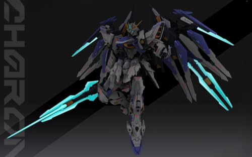 Kits de modelos de ensamblaje de plástico Mecha CORE Industry: Figuras de acción coleccionables del robot Mecha CHARON a escala 1:100