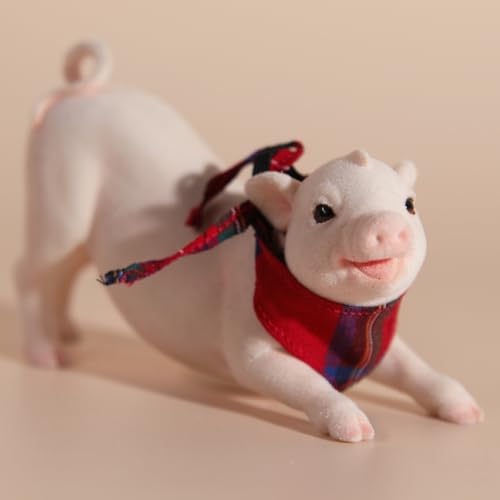 Figura de cerdo JXK: El cerdito, figura de animal en miniatura a escala 1:6