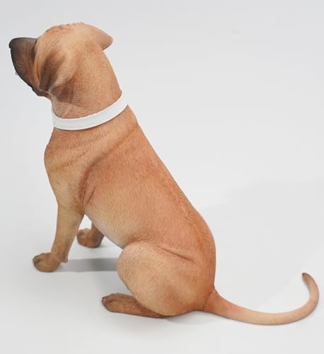 Figura de perro coleccionable JXK: Bulldog francés, pintada a mano por expertos, realista, resina segura, miniatura a escala 1:6.