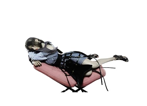 Ropa para muñecas femeninas a escala 1/6: vestido de patchwork de moda coleccionable