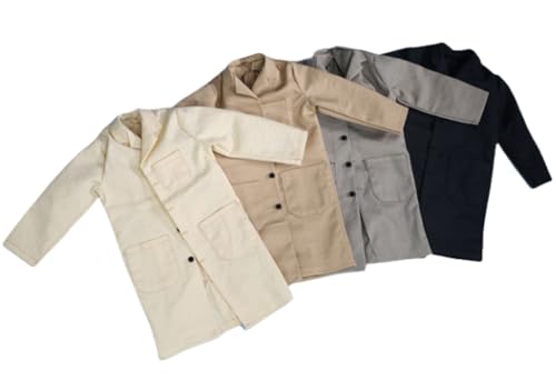 Ropa para muñeca a escala 1/6: Traje largo para figura de acción masculina coleccionable de 12 pulgadas JO23M-05A