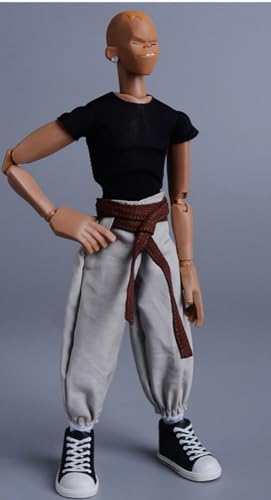 Figura a escala 1/12, ropa para muñeca: conjunto de traje de combate, accesorio coleccionable