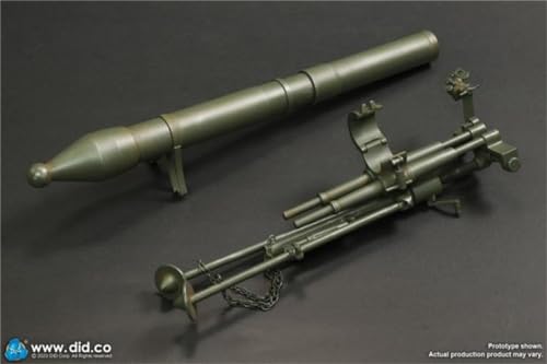 Accesorio de figura a escala 1/6: Modelo de morteros pesados de máquina, miniatura coleccionable