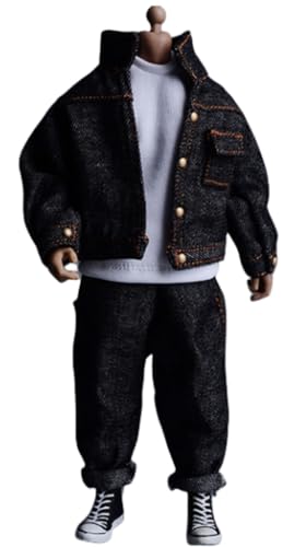 Figura a escala 1/12 Ropa para muñecas: Conjunto de mezclilla Harlan coleccionable