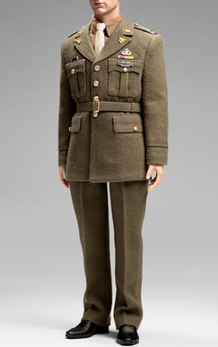 Ropa para muñeca a escala 1/6: Traje de capitán X40 para figura de acción coleccionable de 12 pulgadas