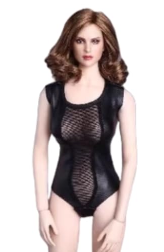 Escultura de cabeza femenina a escala 1:6, escultura de cabeza de niña europea para figuras de acción de 30 cm GC005B