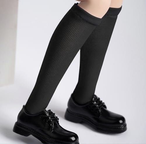 Ropa para muñecas a escala 1/6: calcetines de estudiante para figuras de acción coleccionables de 12 pulgadas