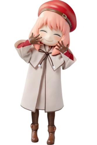 Figura coleccionable Threezero: Anya Forger (versión de invierno, estilo anime), miniatura a escala 1:6 (3Z07810M0)