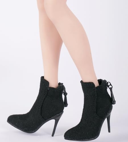 Accesorio de figura de acción a escala 1/6: Botas largas de mujer, miniatura coleccionable
